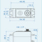 THETA Razor-DT1 NFC HV Low Profile Brushless Tail Servo