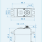 THETA Razor-X1 NFC HV Standard Brushless Servo