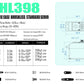 THETA THL398 Plastic Case Standard Brushless Servo
